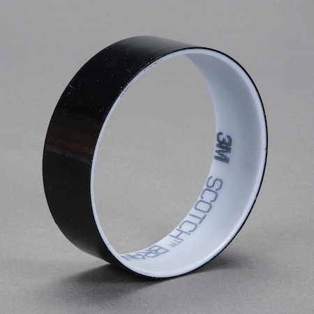 3M Polyester Film Tape 850, Black, 3/4 In X 72 Yd, 1.9 Mil 7100077066